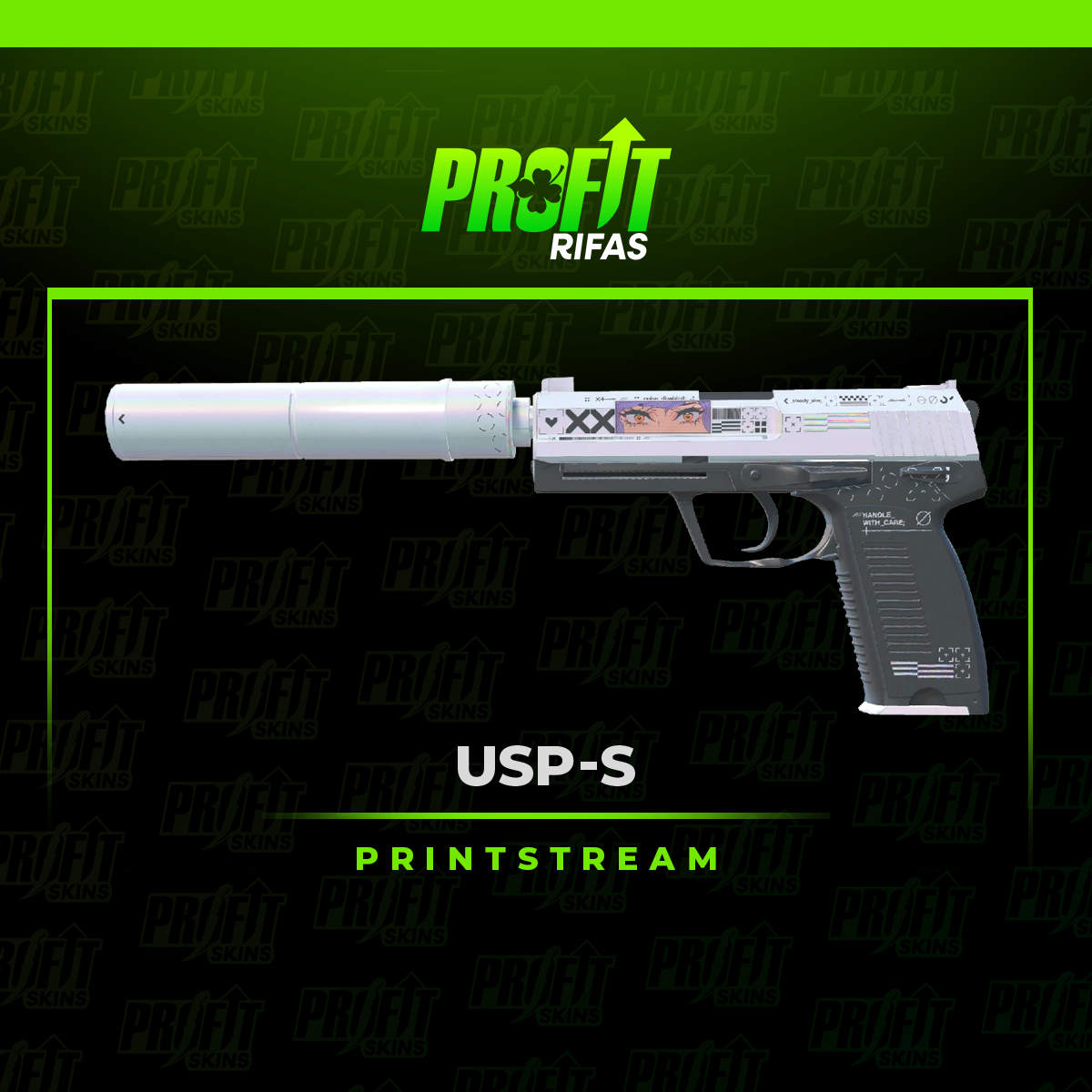 USP-S | PRINTSTREAM OU RACING GREEN